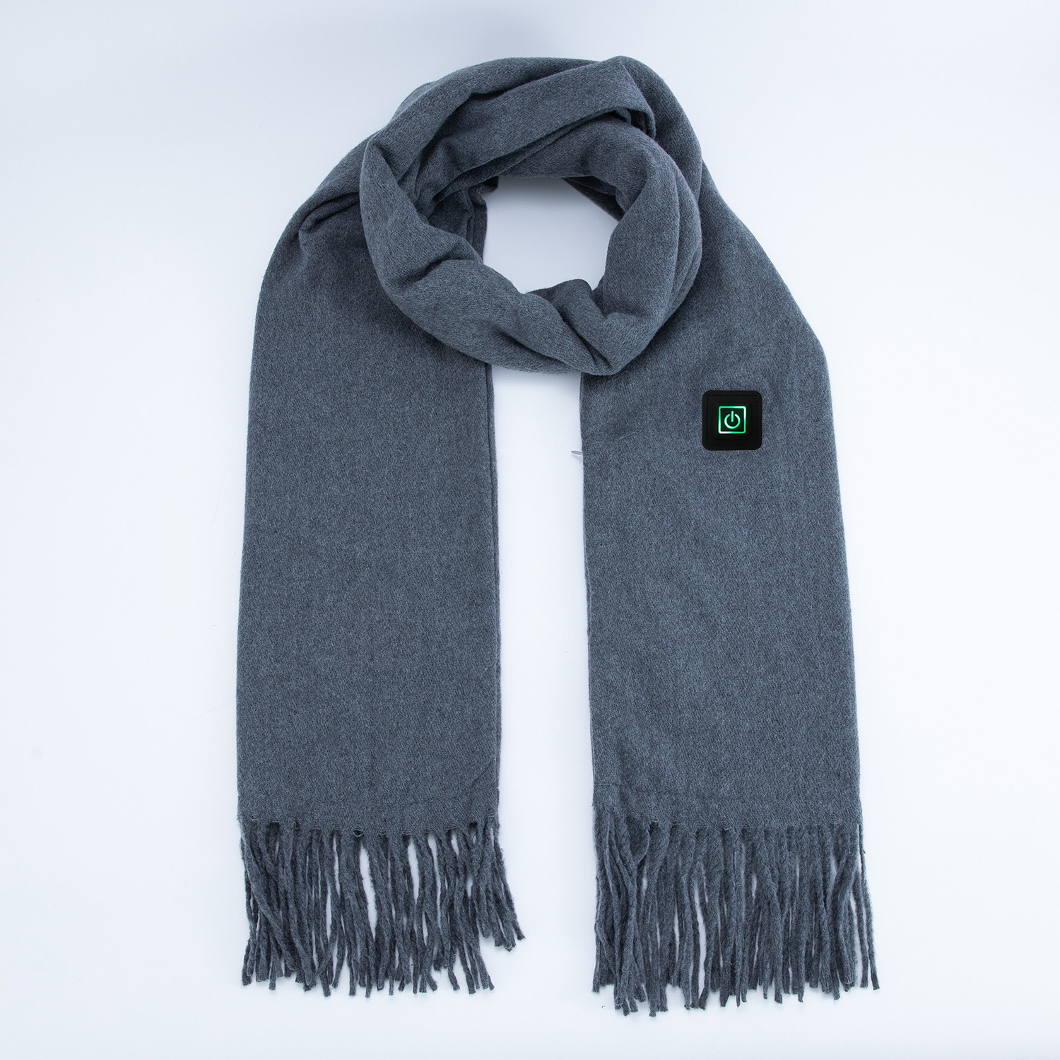 Rechargeable heated scarf