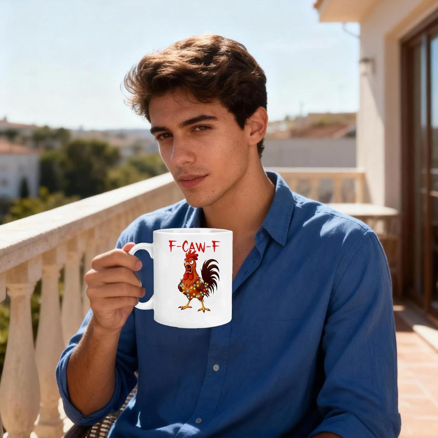 F-Caw-F Funny Chicken Mug