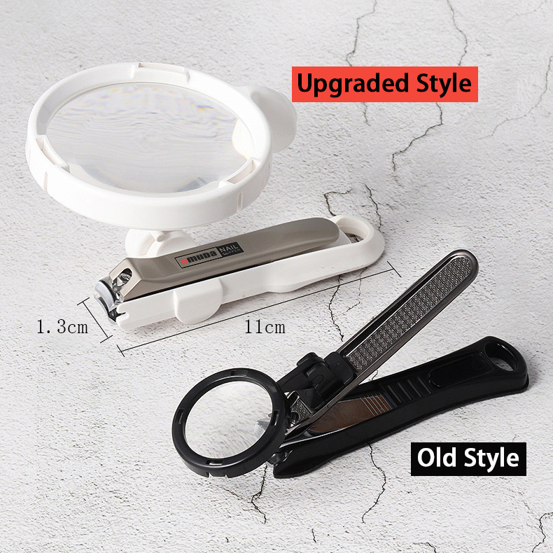 Portable Nail Clippers With Magnifier
