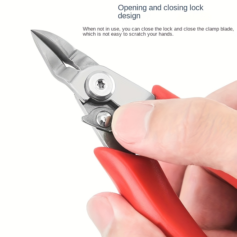 Precision nail clippers for ingrown and curly nails