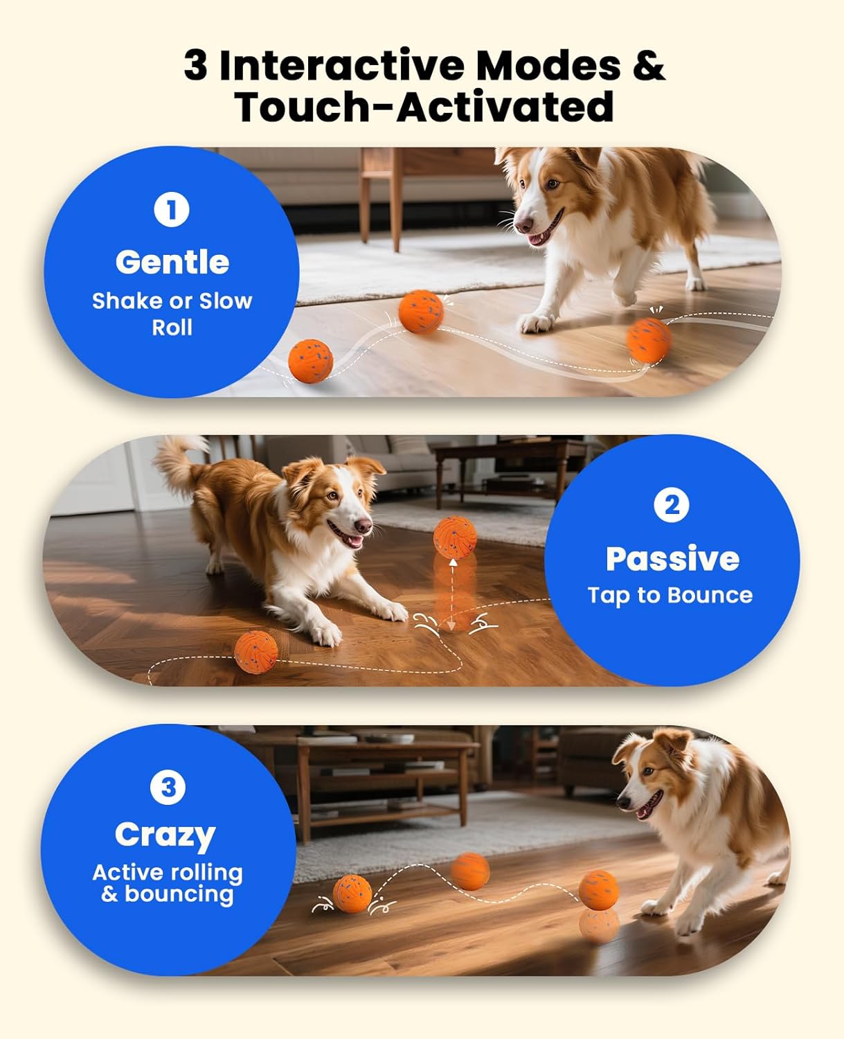Smart Interactive Dog Balls