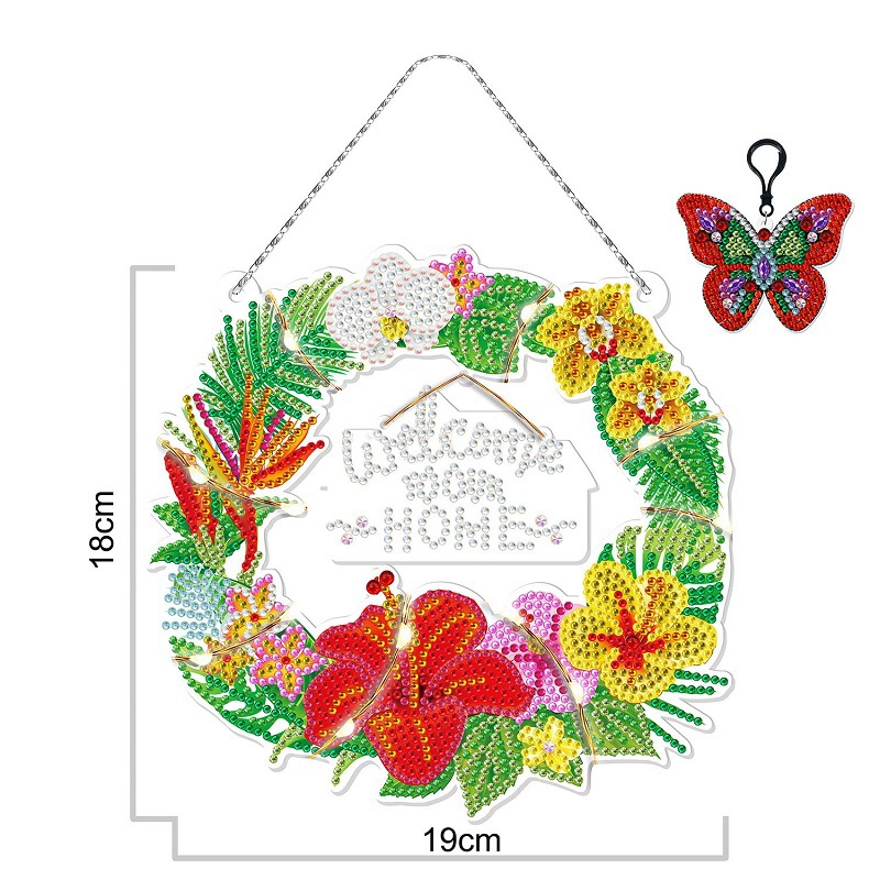 DIY Diamond Painting Hanging Ornament