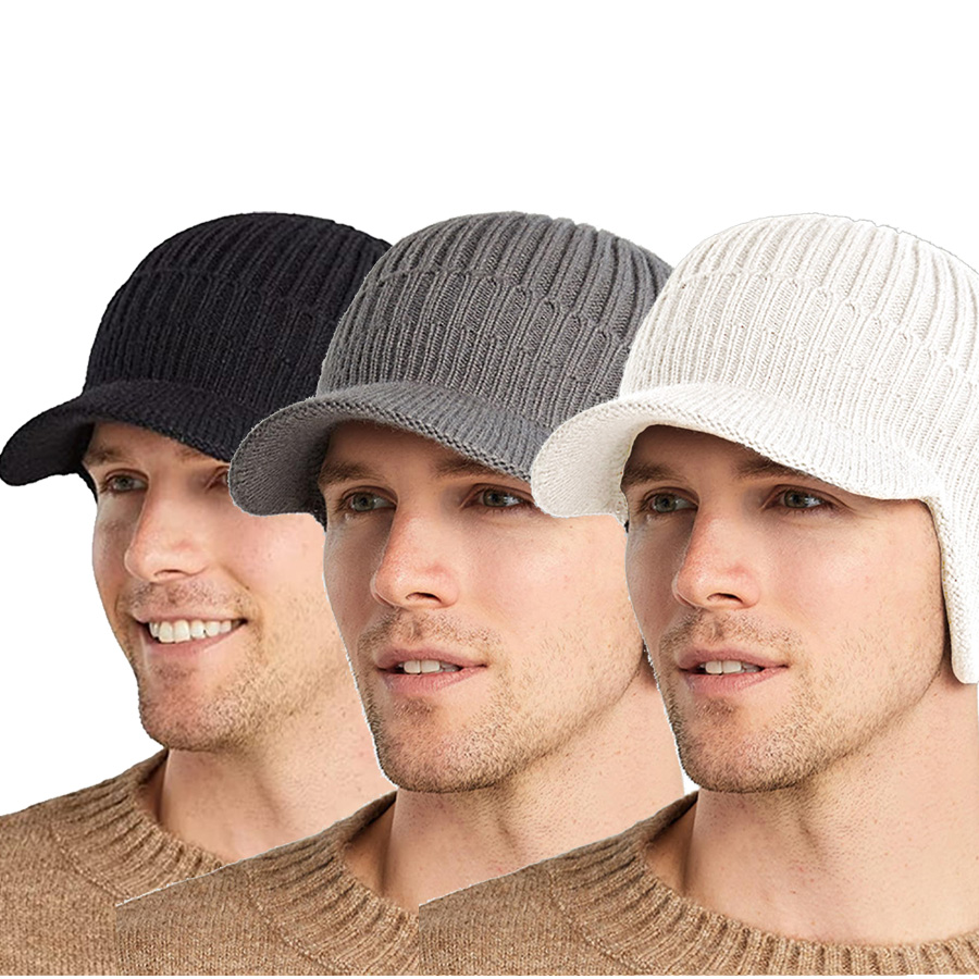 ☃️Elastic Warm Ear Protection Knitted Hat