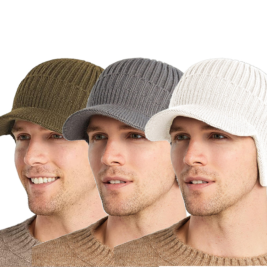 ☃️Elastic Warm Ear Protection Knitted Hat
