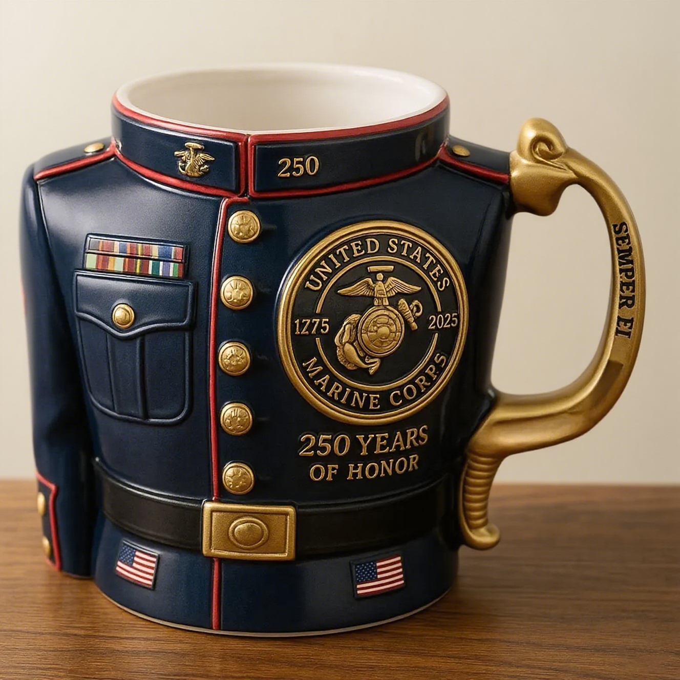 United States Marine Corps - 250th Anniversary Mug