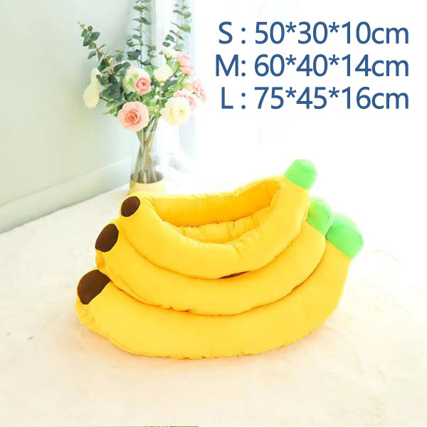 Pet Banana Bed