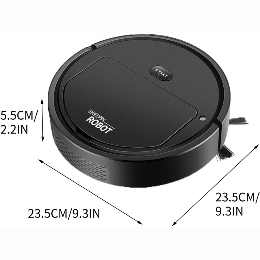 Smart Robot Vacuum Cleaner with Spray Humidifier