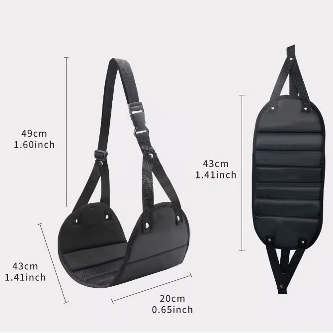 Airplane Foot Hammock (Memory Foam)