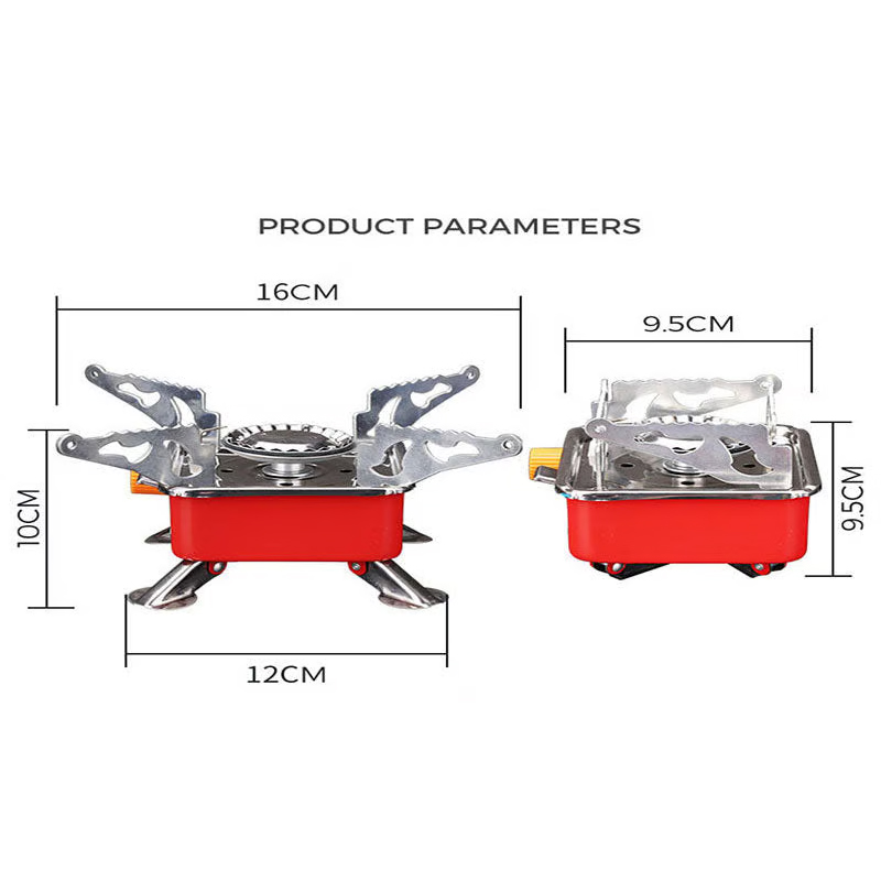 Portable Stainless Steel Gas Stove for Outdoor Camping
