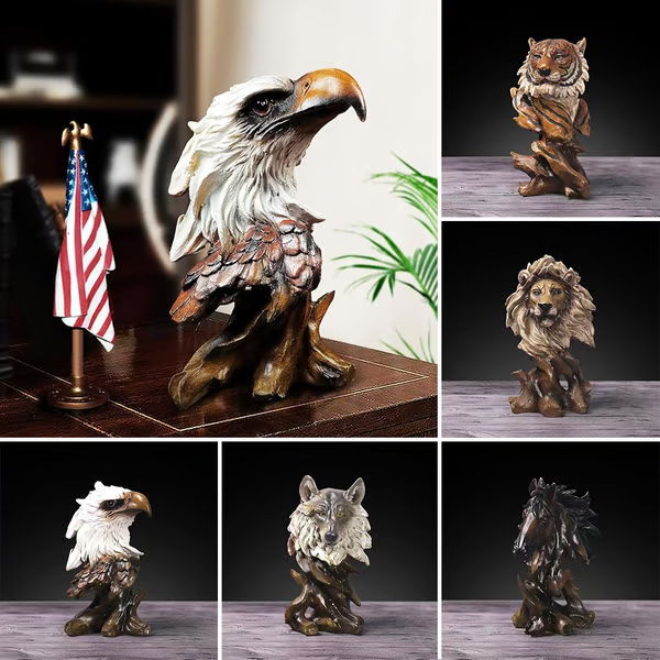 🔥Black Friday Sale 49% OFF🦅Handmade Tree Root Animal Sculpture