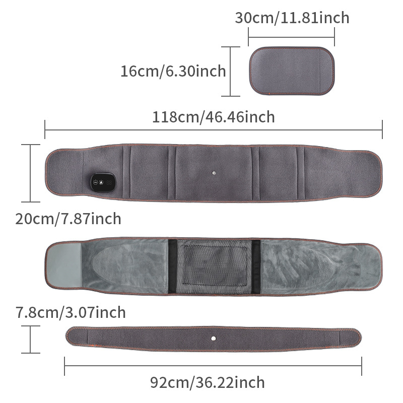 Welnax™ Red Light Heated Massage Belt