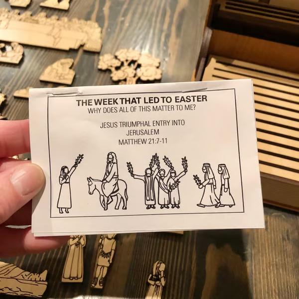 ✝️ Family Easter Holy Week Gift – A Unique Religious Heirloom