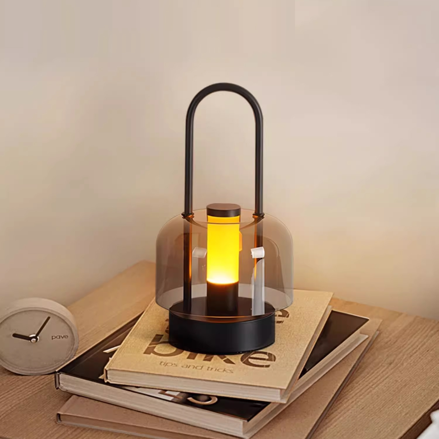 Portable Cordless Rechargeable Waterproof Atmosphere Desk Lamp