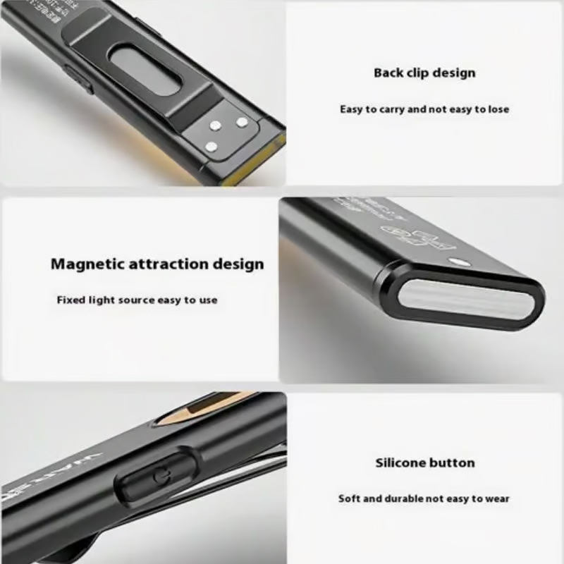 Compact Multi-Mode Pocket LED Flashlight