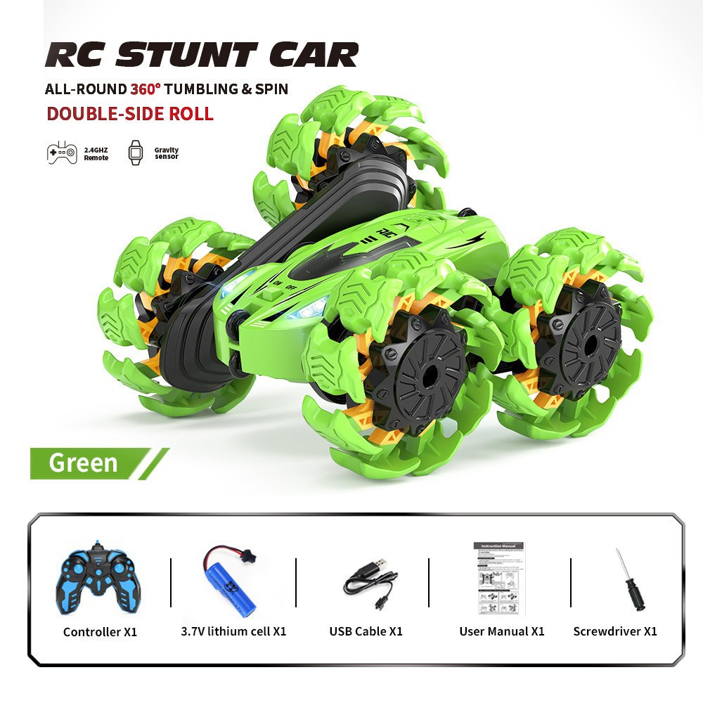 Gesture-Sensing Dual-Sided Explosive Wheel Four-Wheel Drive Remote Control Car