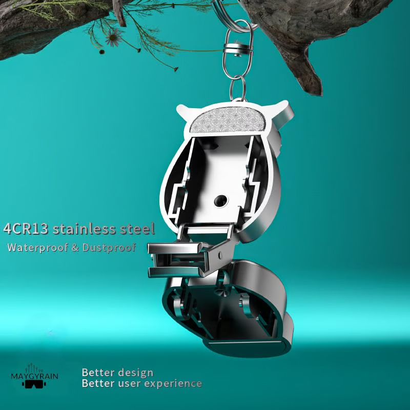 🦉Owl Keychain Nail Clipper