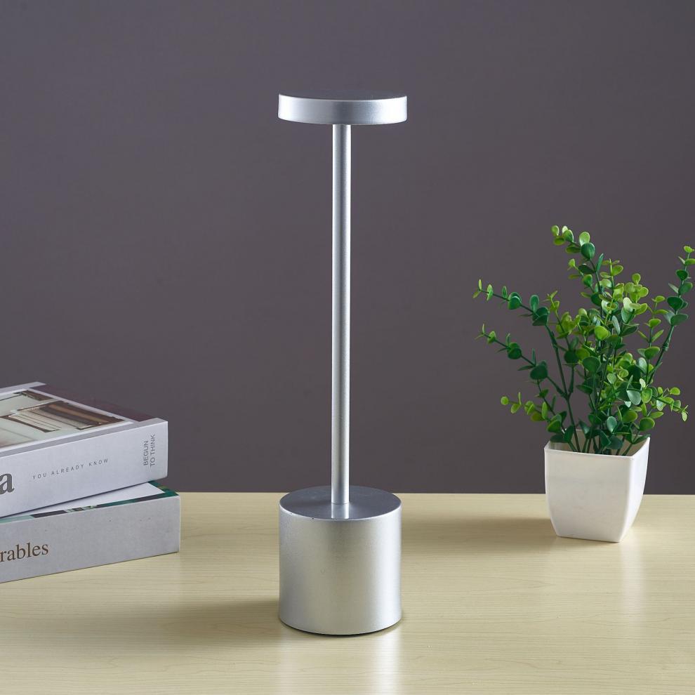 Cordless Dimmable Metal Table Lamp