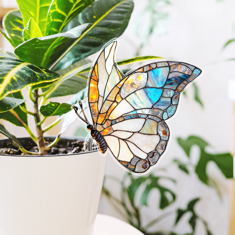🔥Stained Glass Kingfisher Suncatcher Decoration