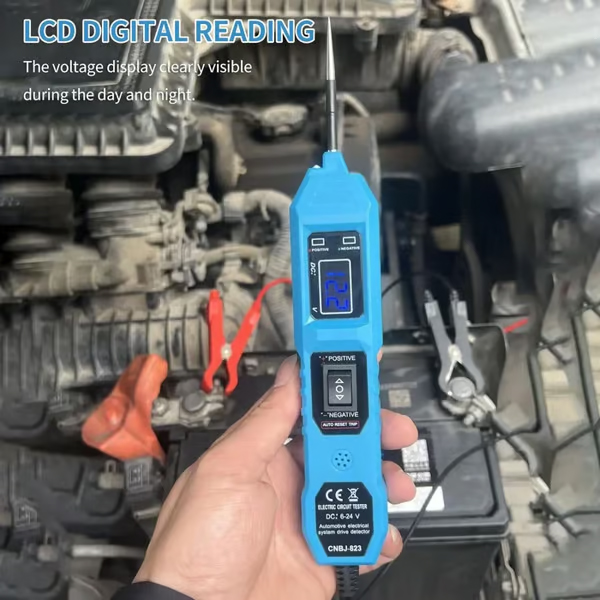 ⏰6-24V DC Automotive Electrical System Tester
