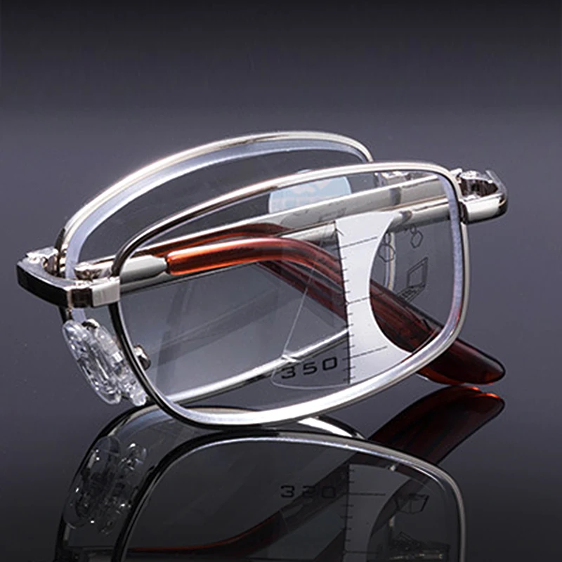 Smart Multifocal Folding Reading Glasses