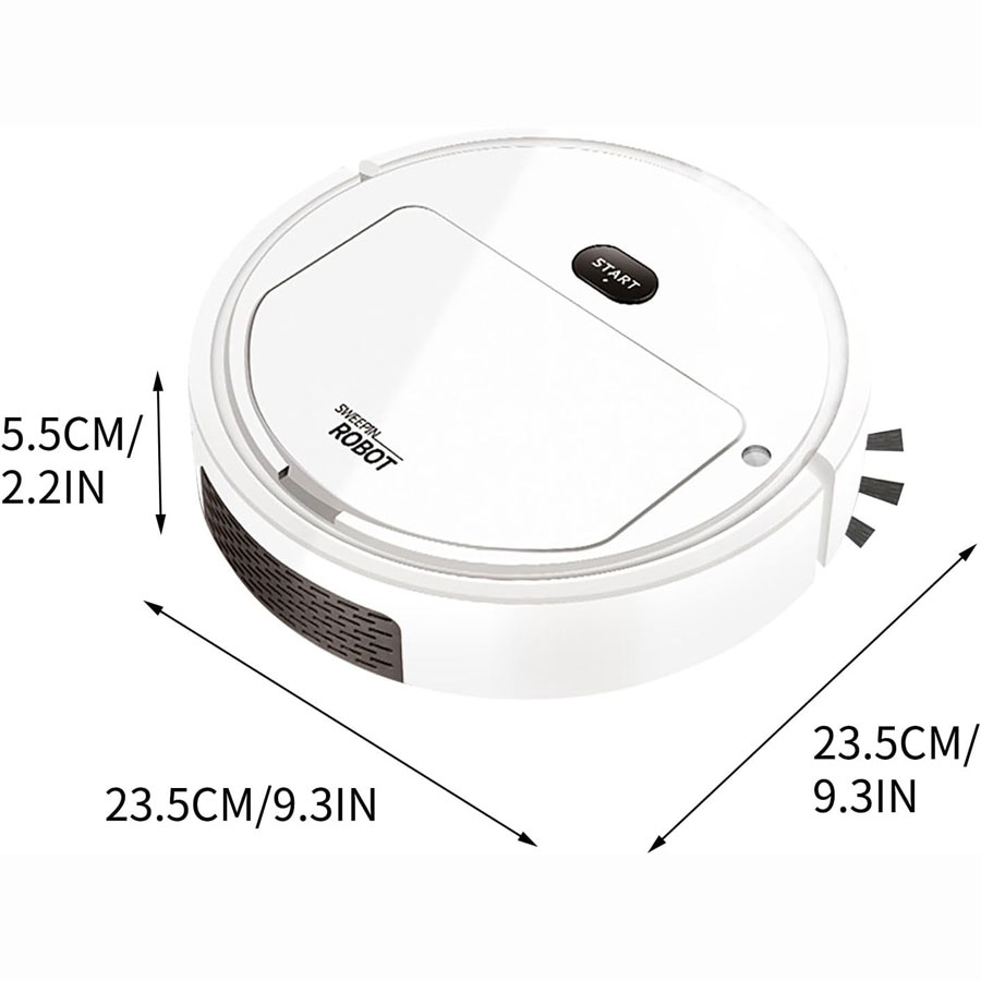 Smart Robot Vacuum Cleaner with Spray Humidifier