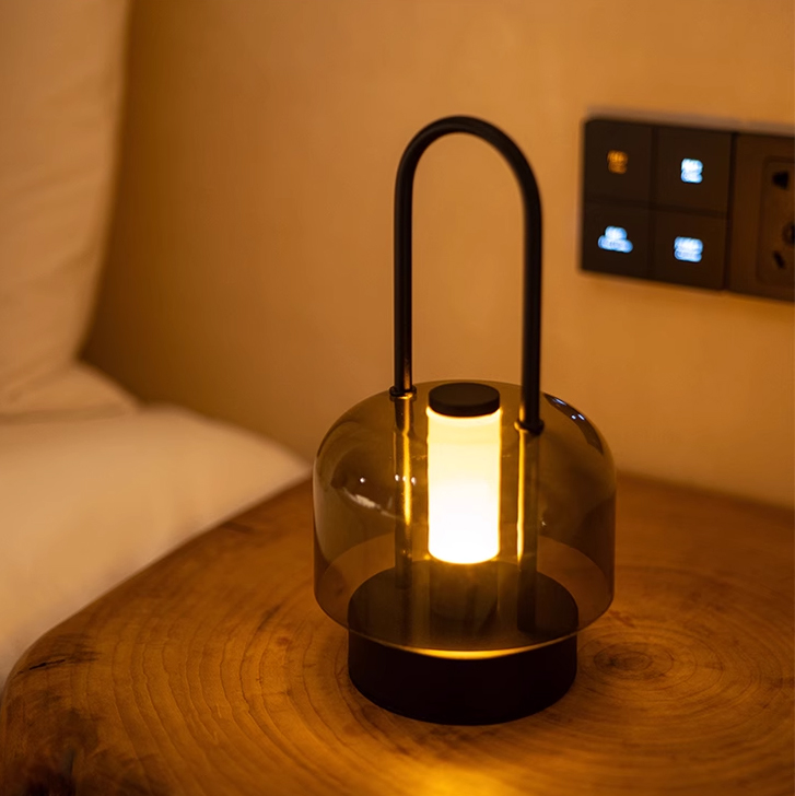 Portable Cordless Rechargeable Waterproof Atmosphere Desk Lamp