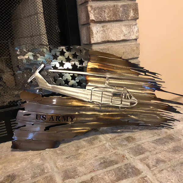 🔥Tattered American Flag