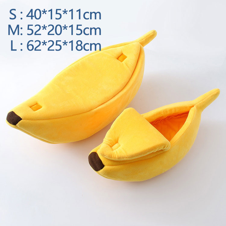 Pet Banana Bed