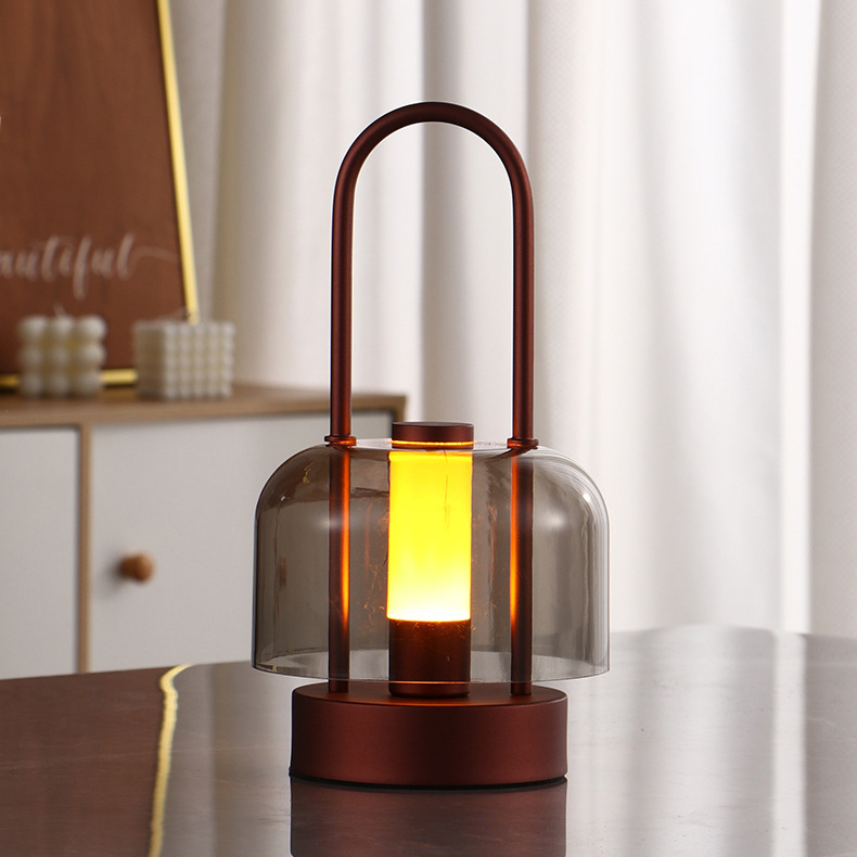 Portable Cordless Rechargeable Waterproof Atmosphere Desk Lamp