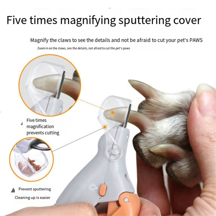 🐶🐱Pet Nail Clippers with LED Lights