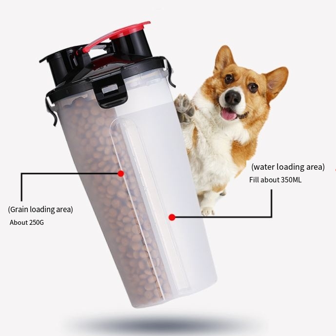 🐶🐱Two Uses dog water bottle portable