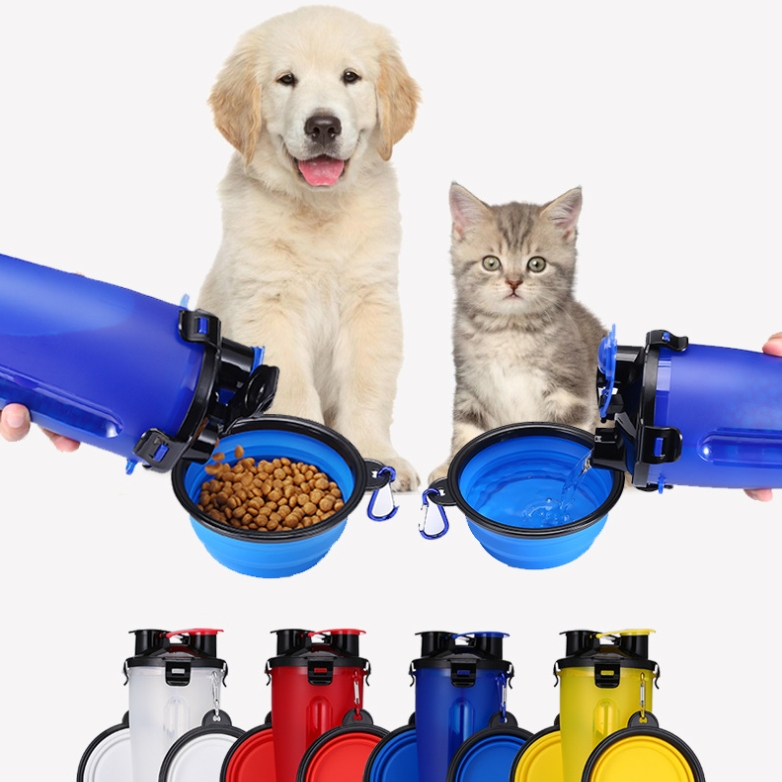 🐶🐱Two Uses dog water bottle portable