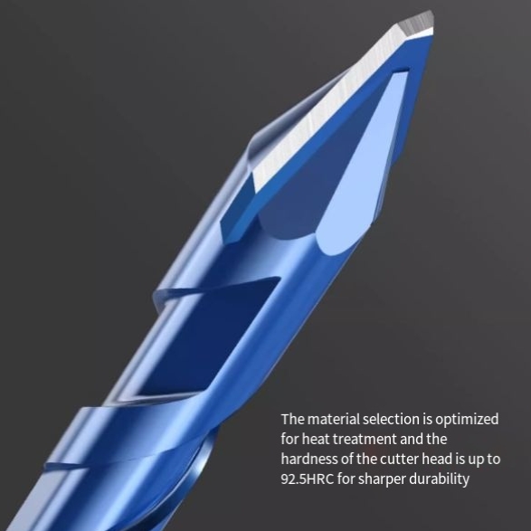 92.5HRC High-strength eccentric twist drill bit