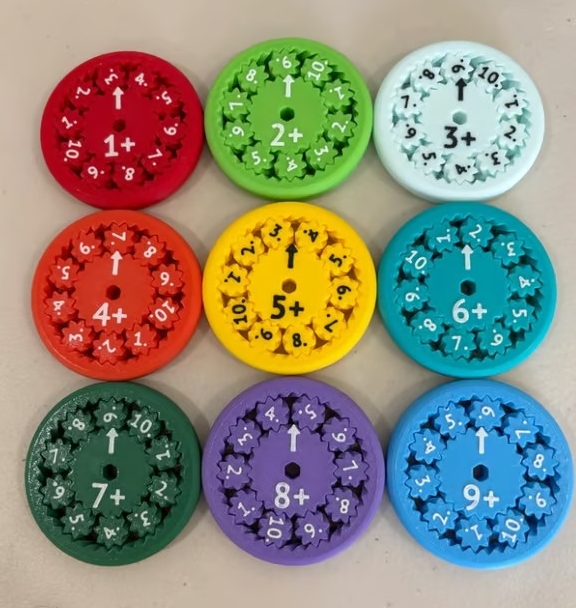 Math Fidget Spinners for Kids