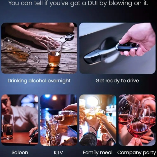🍻Portable contactless breathalyzer