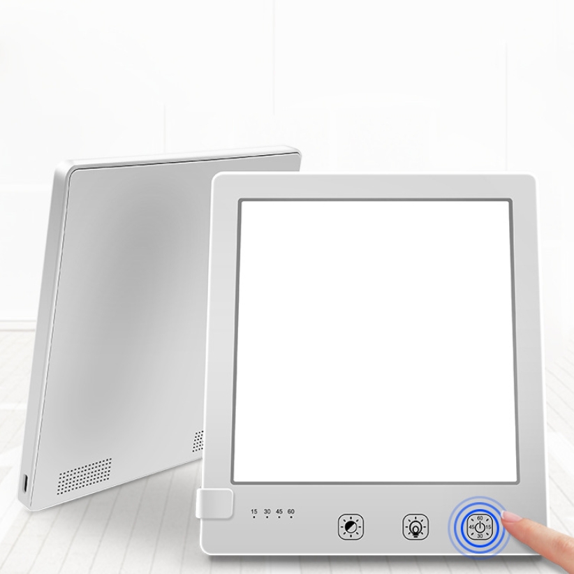 Ultra-Thin UV-Free 10000 Lux Therapy Light Touch Control Lamp