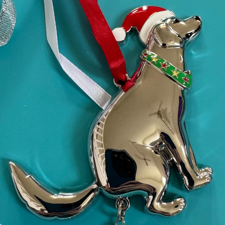 Funny Pooping Dog Ornament for Christmas Tree Decoration