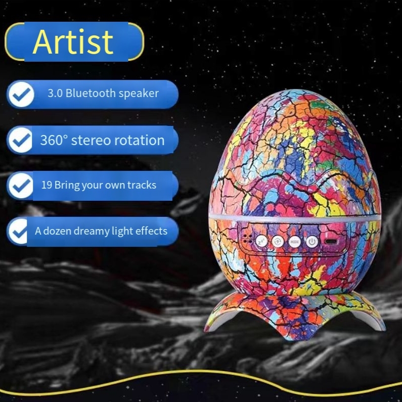 4 in 1 Dragon Egg Northern Lights Rossetta Star Projector 