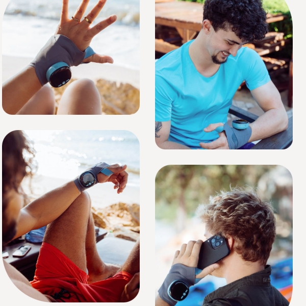 Heating Wrist Wrap Massager for Wrist Tendonitis