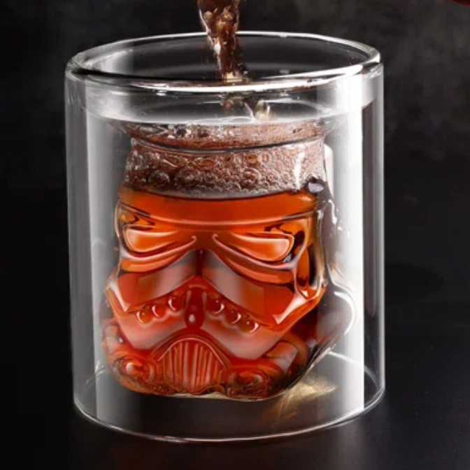 Limited-Edition Stormtrooper Helmet Whiskey Bottle
