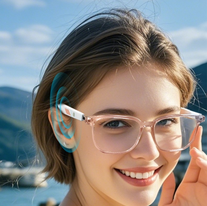 Smart Audio Sunglasses – Shape-Shifting Lenses + Invisible Tech for Active Lifestyles