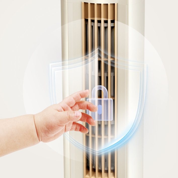 Portable Battery Powered Oscillating Tower Cooling Fan