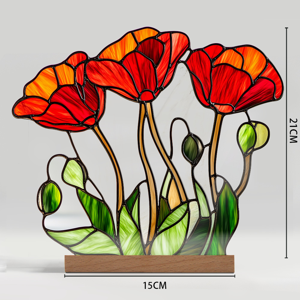 🌷🌼2024 NEW🌻🌺Painted Colorful Flower Pattern Decor💖