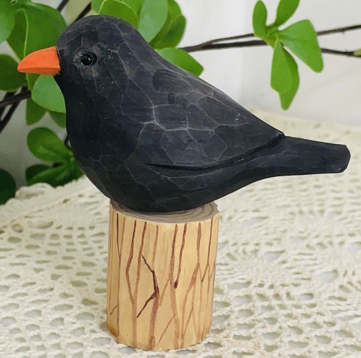 Handcrafted Bird + Stand