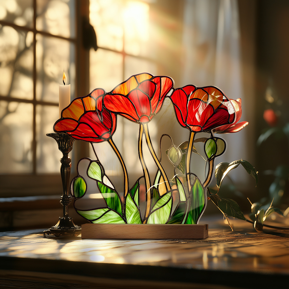 🌷🌼2024 NEW🌻🌺Painted Colorful Flower Pattern Decor💖