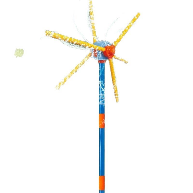 Windmill Water Sprinkler Outdoor Yard Toy for Kids