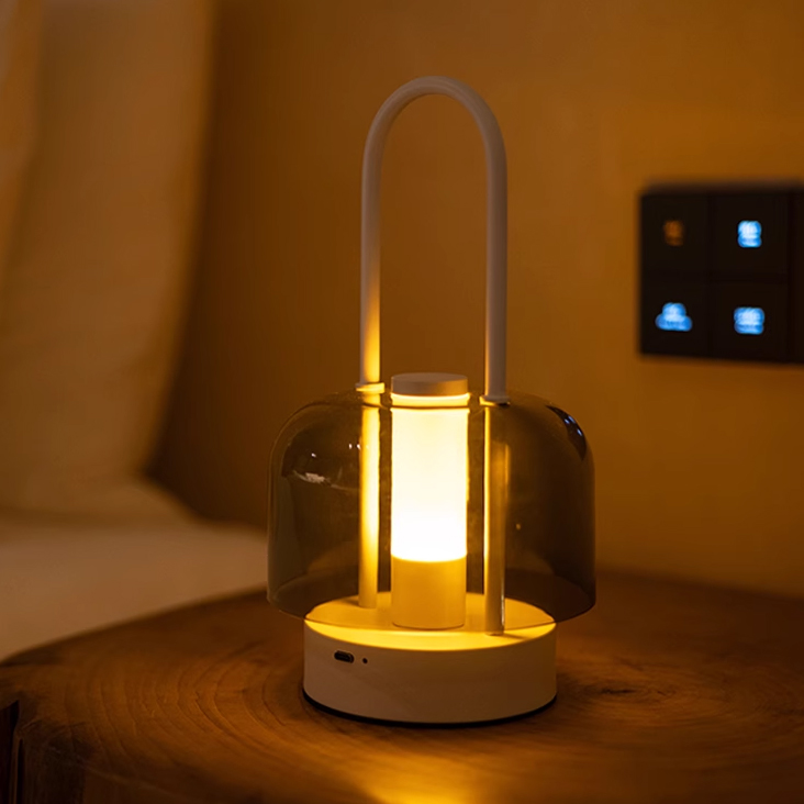 Portable Cordless Rechargeable Waterproof Atmosphere Desk Lamp