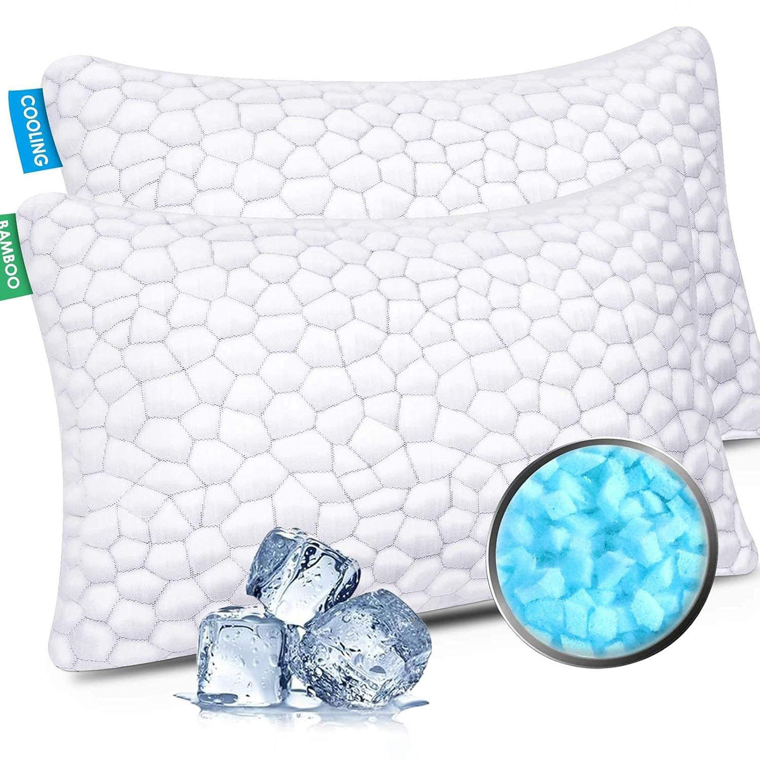 Cooling Bed Pillows for Sleeping