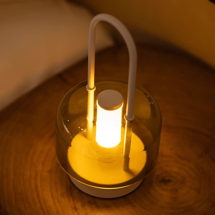 Portable Cordless Rechargeable Waterproof Atmosphere Desk Lamp