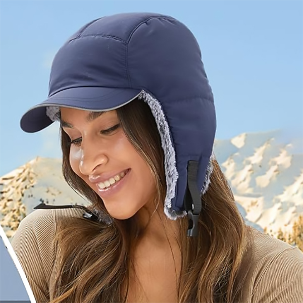 Windproof, Waterproof, Thickened, Warm, Retro-Style Aviator Hat